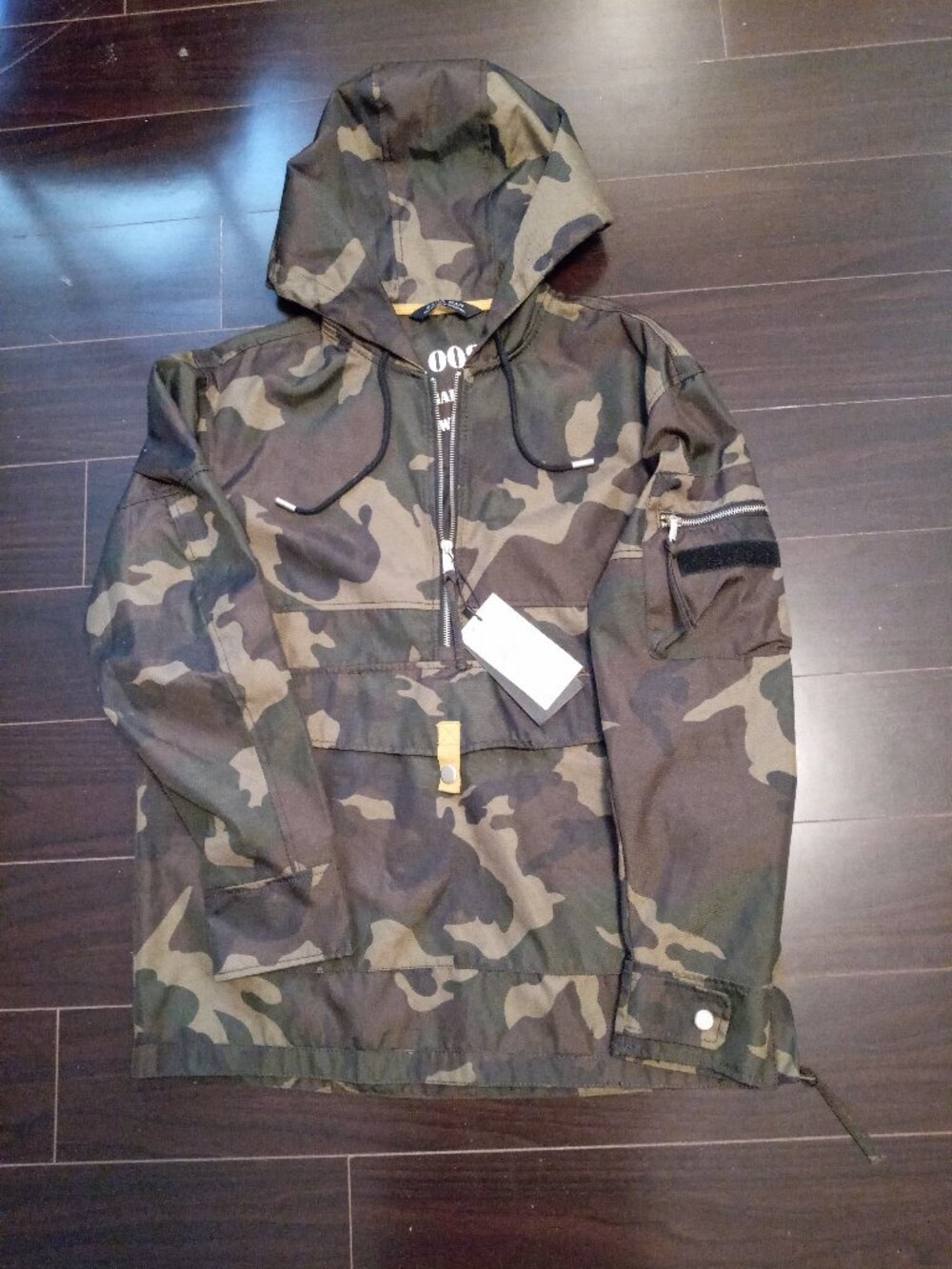 ZARA MENS HOODIE JACKET. BRAND NEW WITH TAGS. SIZE SMALL